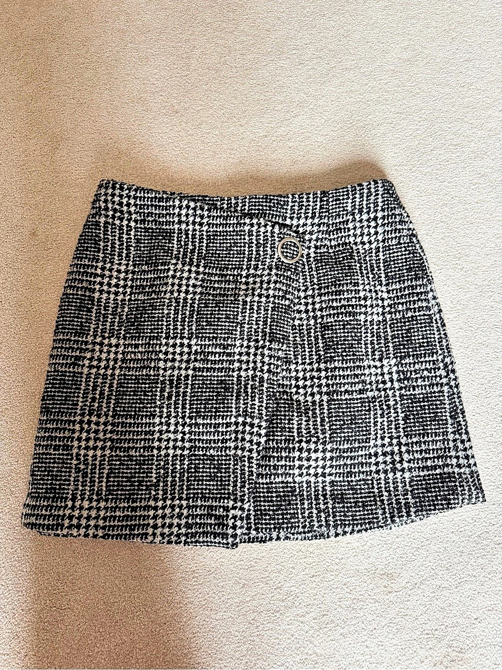 Plaid Mini Skirt